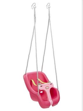Little Tikes Pink Toddler Swing Seat with Safety Harness